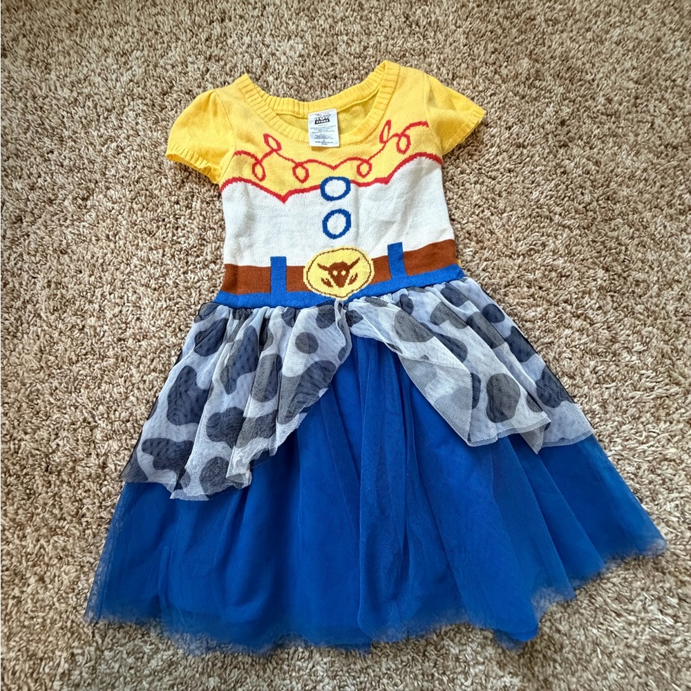 Disney Toy Story themed Yellow and Blue Tutu Dress